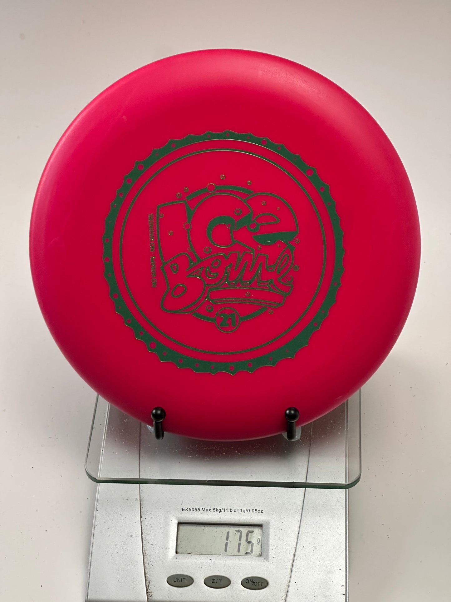 Innova DX Aviar Putter | Ice Bowl 2021 Stamp | Red