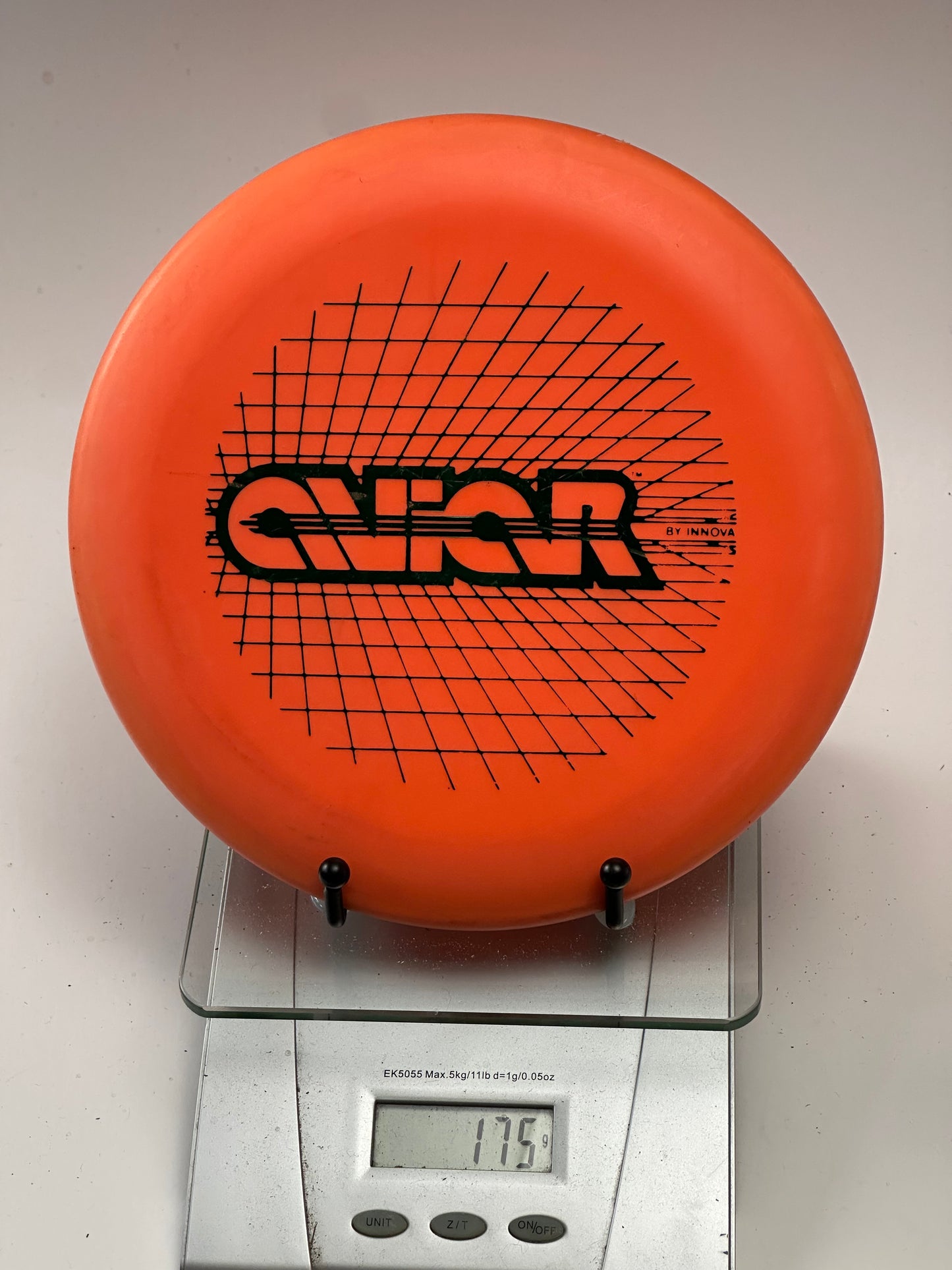 Innova DX Aviar Putter - Orange w/ Black Grid Stamp