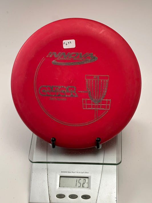 Innova DX Aviar Putter (150g) - Red w/ Grid Basket Stamp