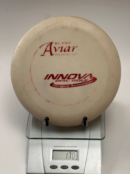 Innova KC Pro Aviar (KC) Putter - Cream w/ Red Stamp