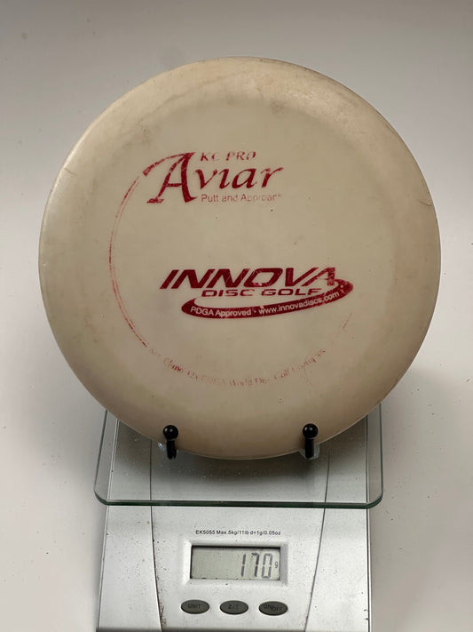 Innova KC Pro Aviar (KC) Putter - Cream w/ Red Stamp