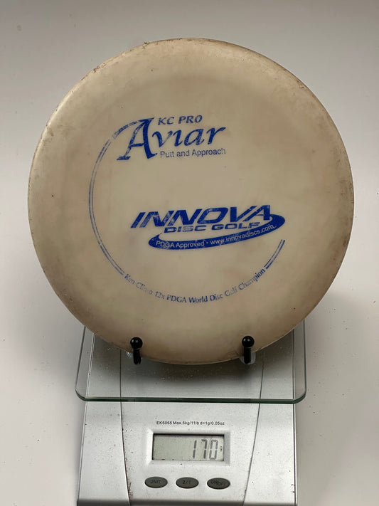 Innova KC Pro Aviar (Putt & Approach) – Cream w/ Blue Stamp
