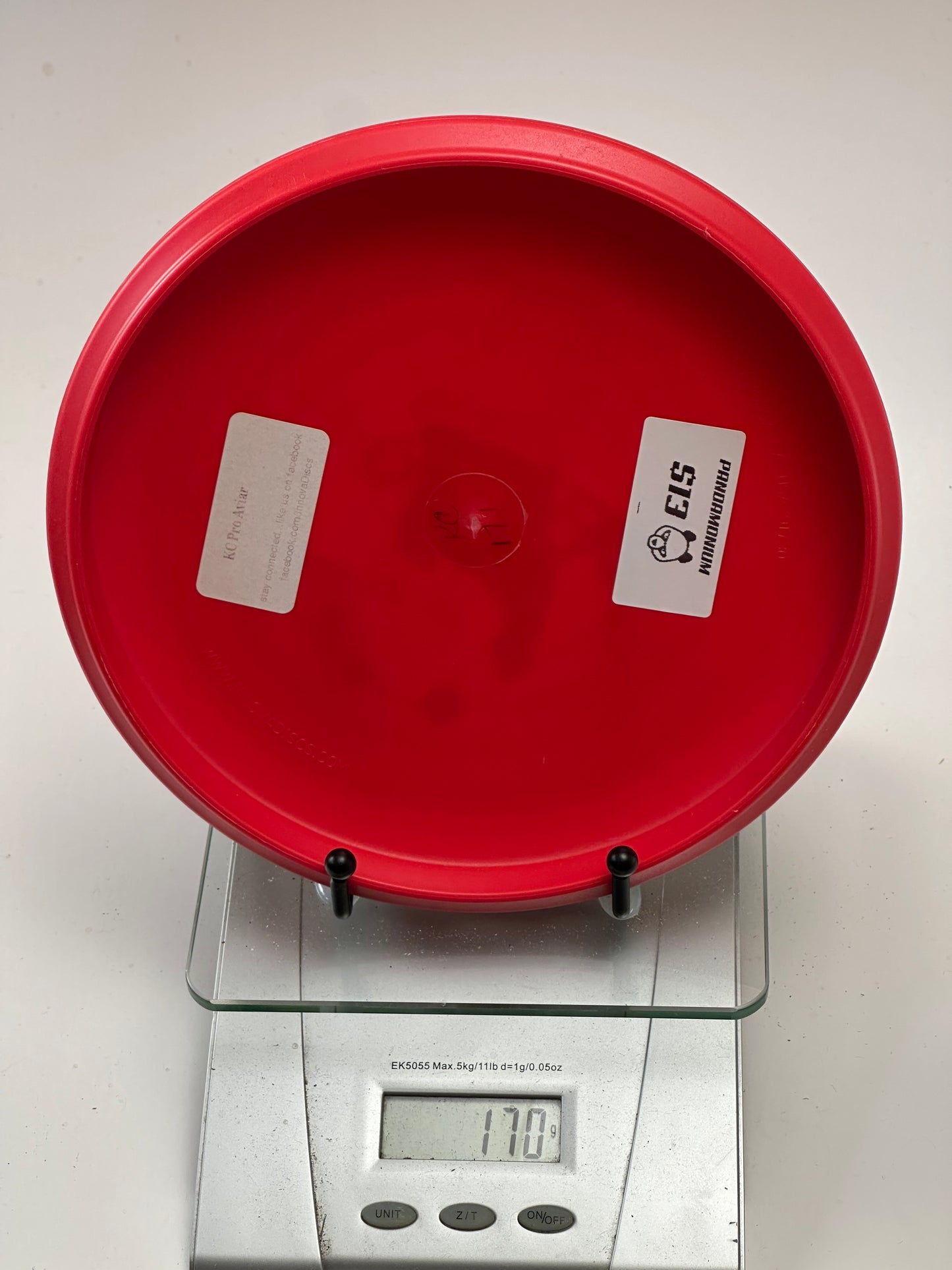 Innova KC Pro Aviar (Panda Stamp) Red Putter/Approach Disc