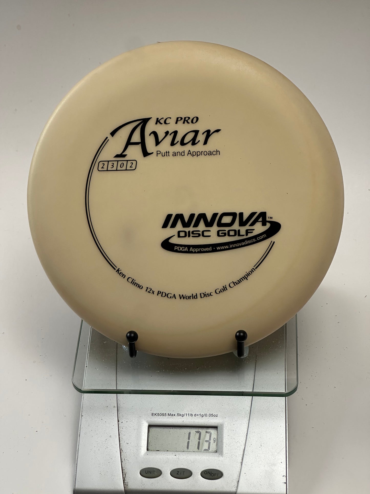 Innova KC Pro Aviar (12x Climo) – Cream Putter/Approach