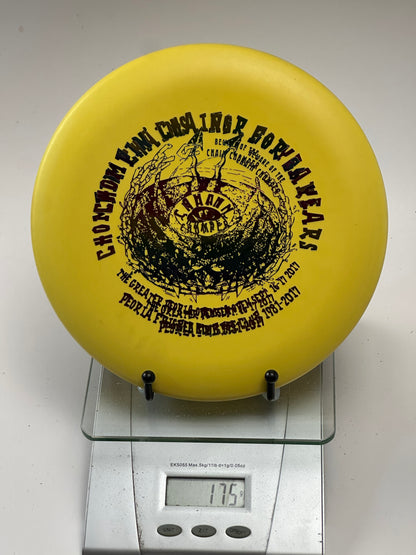 Innova KC Pro Aviar (175g) Yellow "Ching Town Final" Stamp Putter
