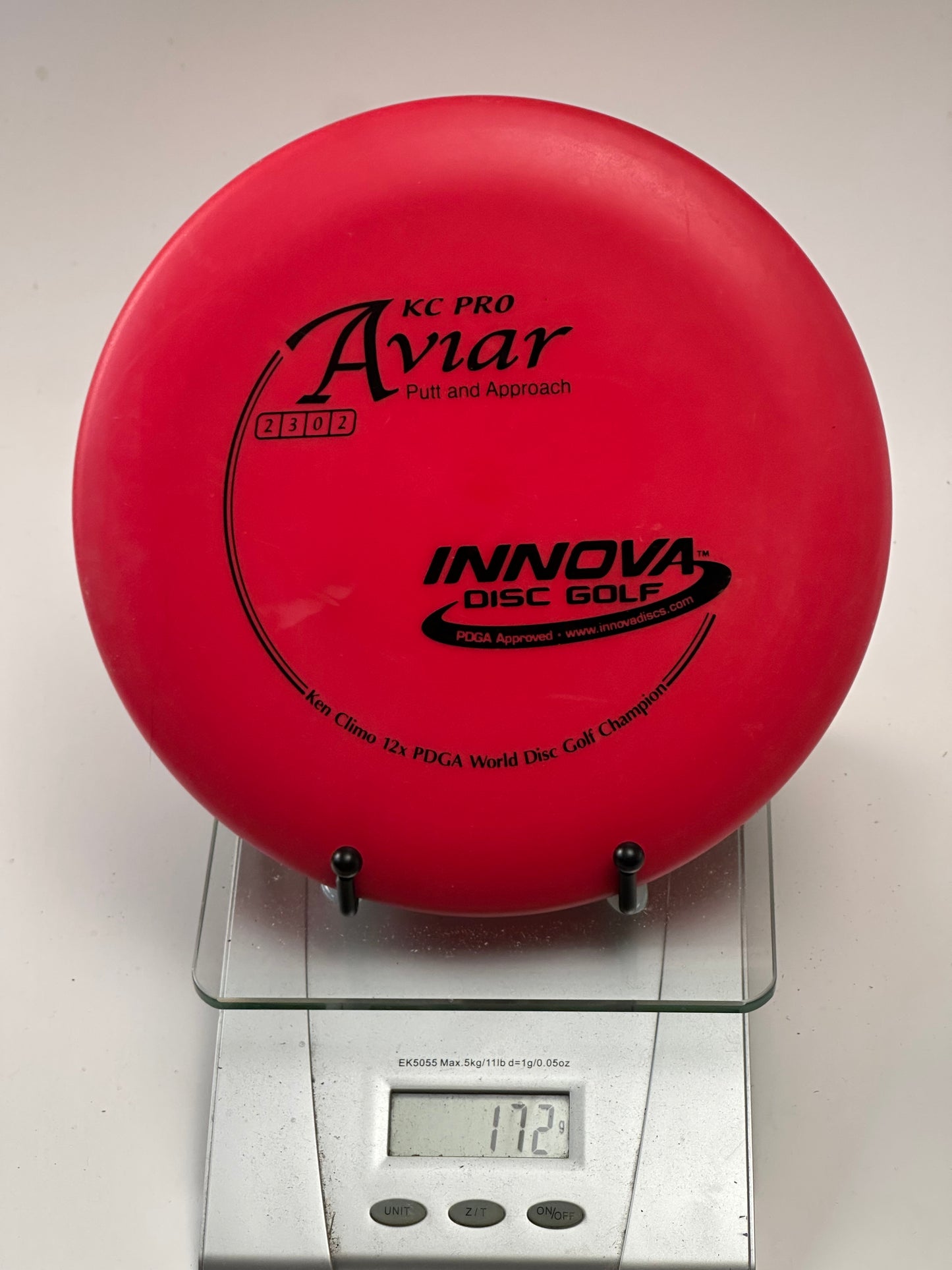 Innova KC Pro Aviar (12x Ken Climo) Red Putter 172g