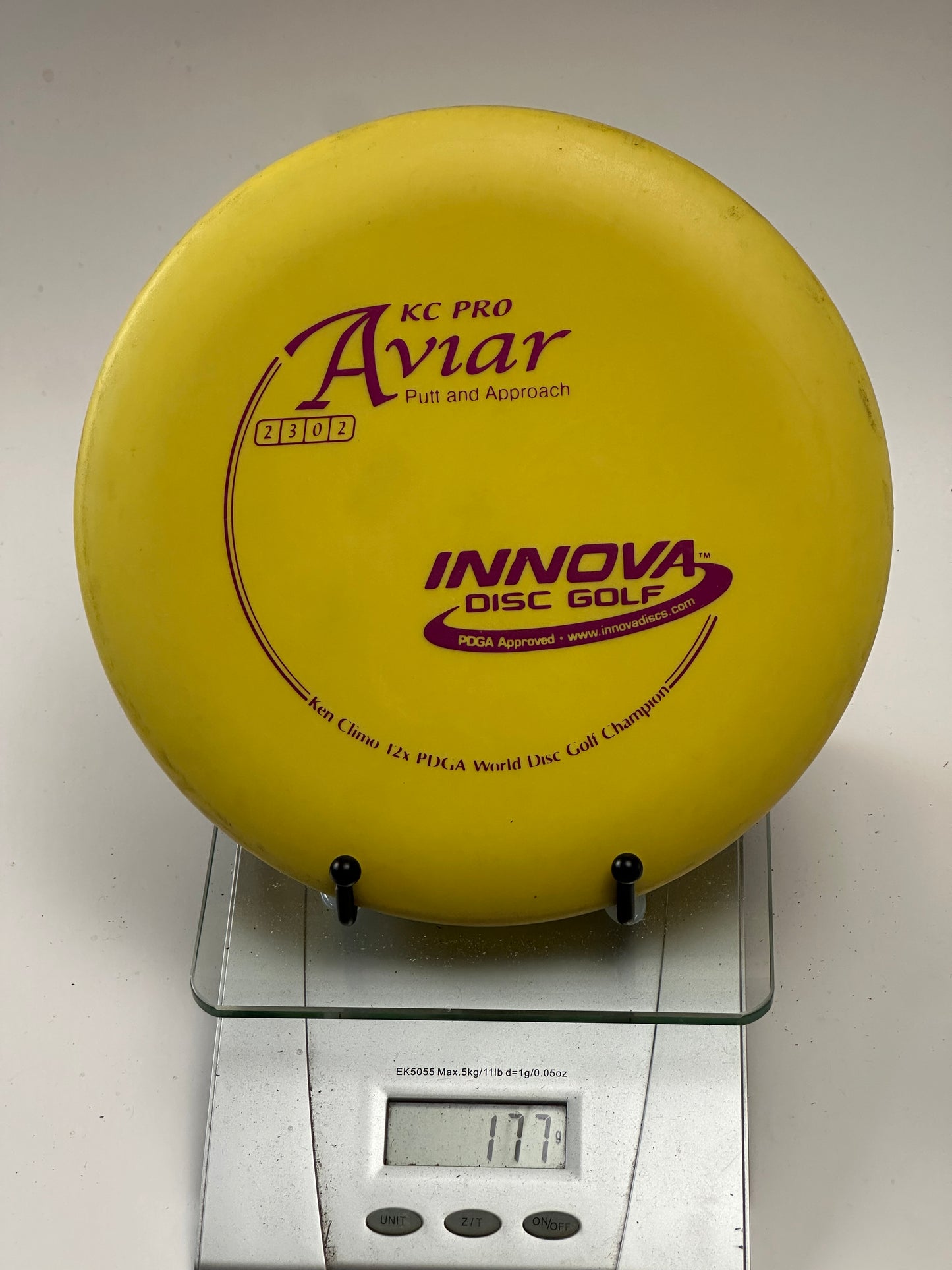 Innova KC Pro Aviar (Ken Climo 12x) Yellow Putter