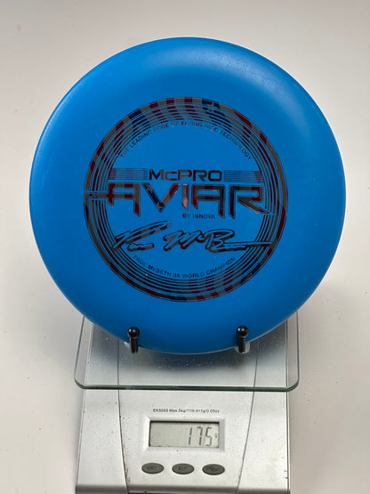 Innova McPro Aviar Putter (Paul McBeth 3X World Champion Stamp) - Blue