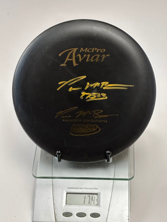 Innova McPro Aviar Paul McBeth 2014 Tour Series Putter (Black/Gold)