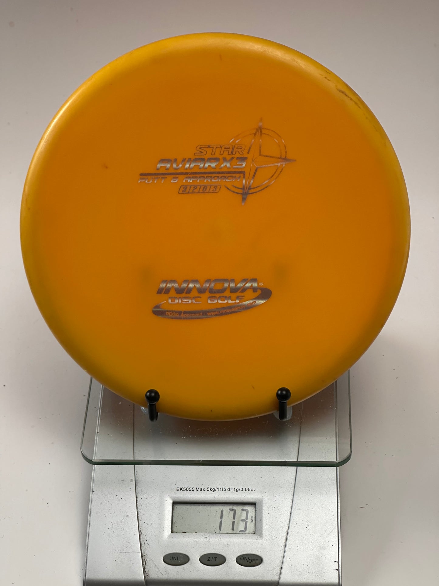 Innova Star AviarX3 Putt & Approach Disc - Yellow