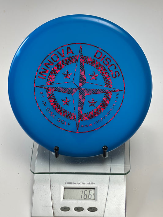 Innova AviarX3 Champion Putter - Blue w/ Red Compass Stamp