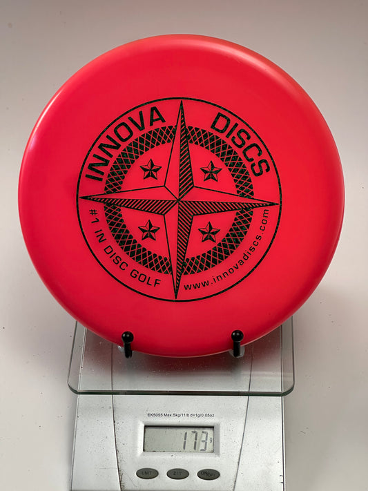 Innova Star AviarX3 Approach Putter - Red w/ Black Compass Stamp (173g)