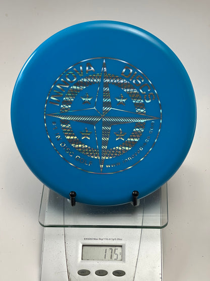 Innova Star AviarX3 Putter – Blue, 175g, Compass Rose Holo Stamp