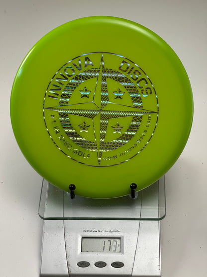 Innova Star Aviar X3 Putter – Green with Compass Stamp