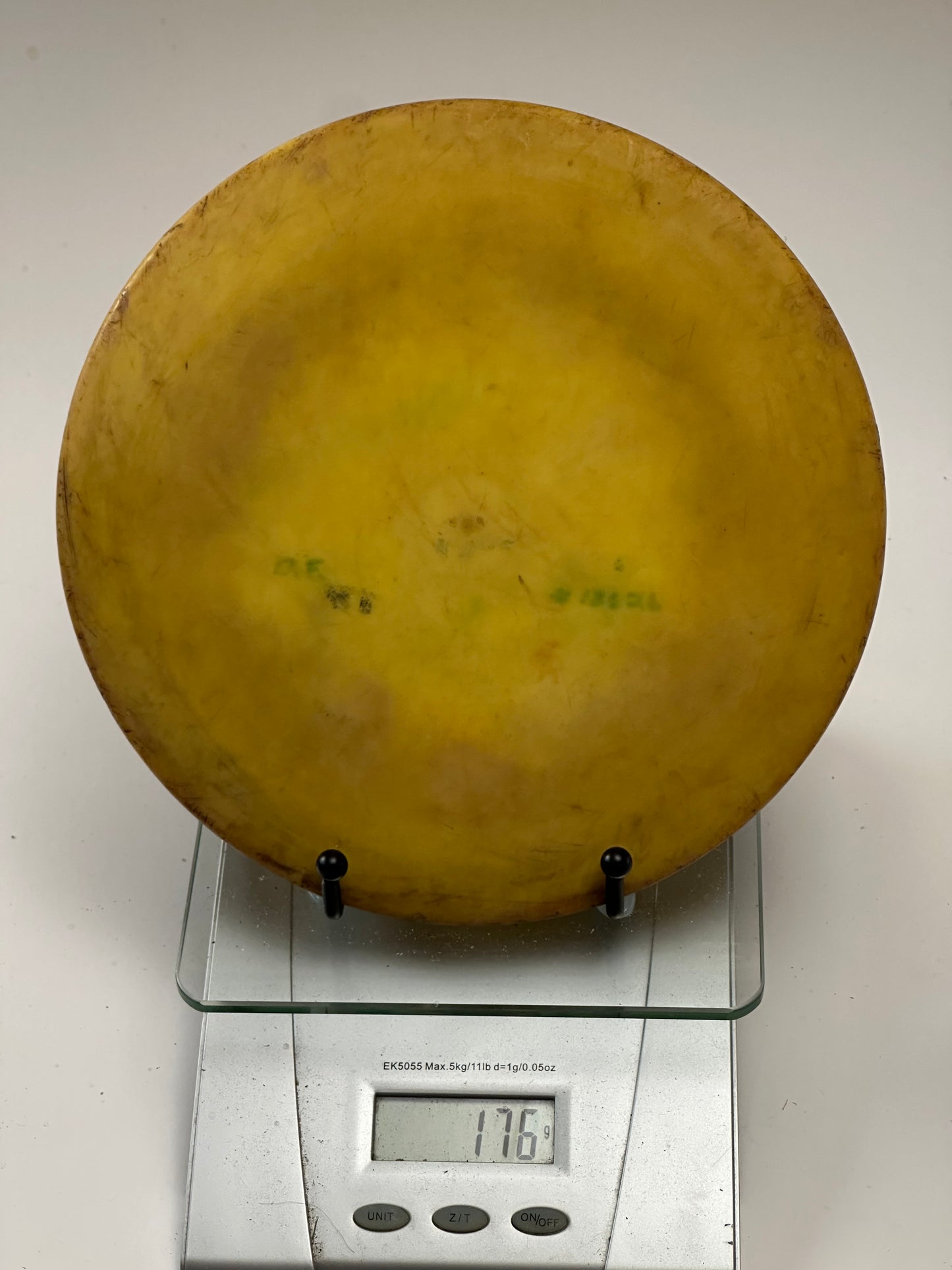 Innova DX Banshee Fairway Driver (176g) - Yellow, Heavily Worn