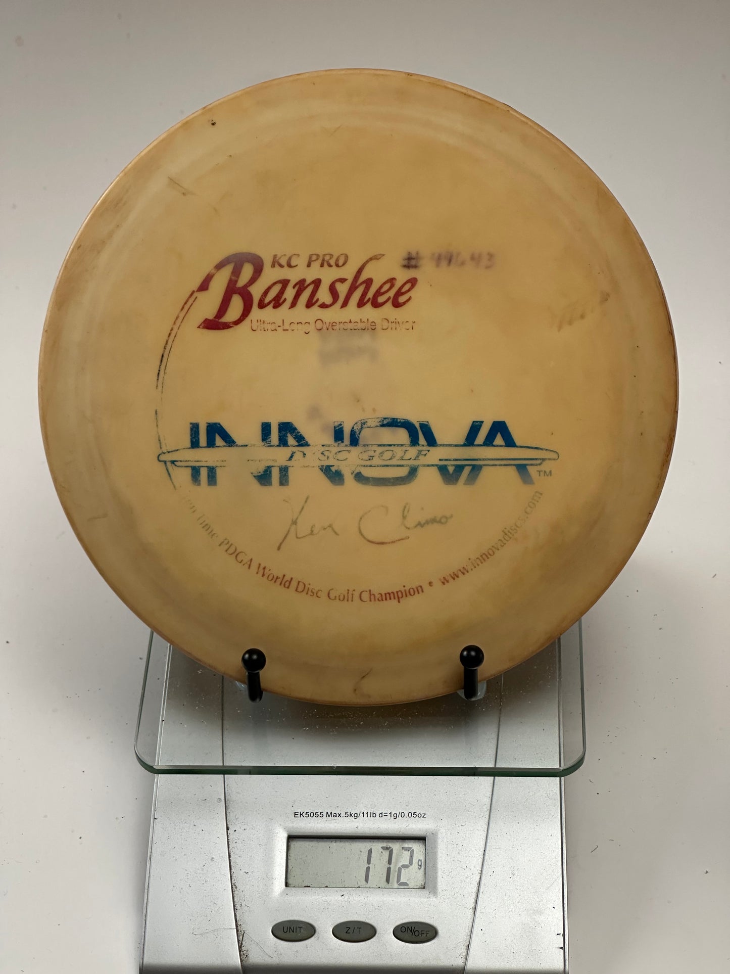 Innova KC Pro Banshee Fairway Driver (Cream) Ken Climo Stamp - Used
