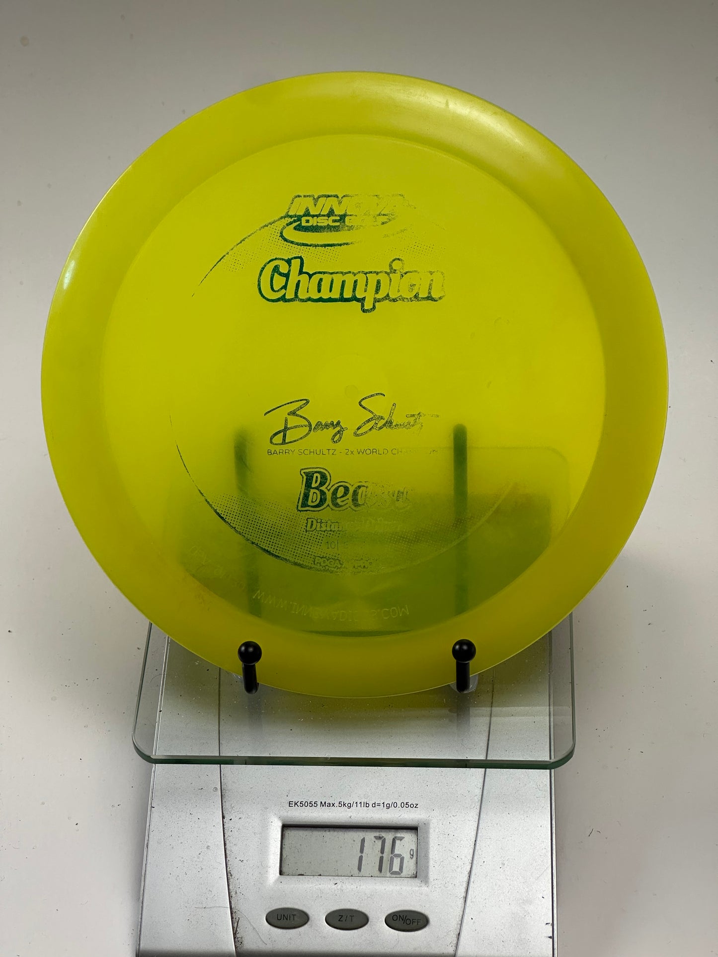 Innova Champion Beast (Barry Schultz) – Transparent Yellow