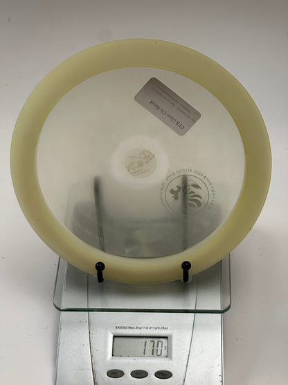 Innova Glow Champion Beast – 2024 Rumble Stamp, Clear w/ Yellow Rim