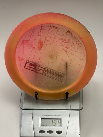 Innova Boss Champion F2 Distance Driver (151g) Transparent w/ Orange Rim