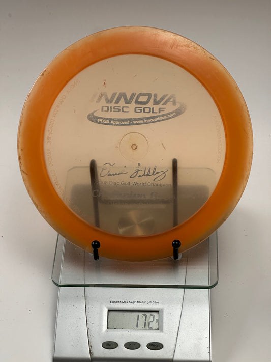 Innova Champion Boss – Clear/Orange Distance Driver (Used)