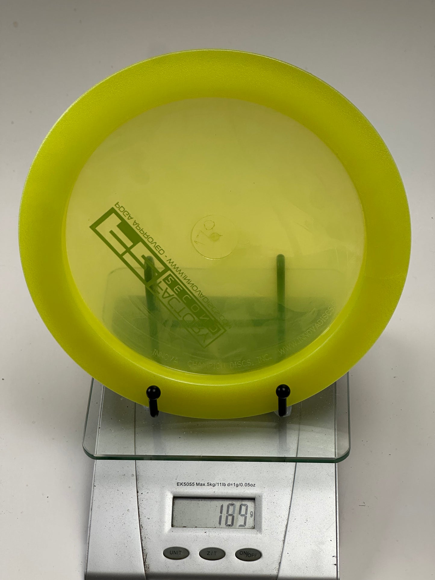 Innova F2 Boss Champion Distance Driver - Transparent Yellow