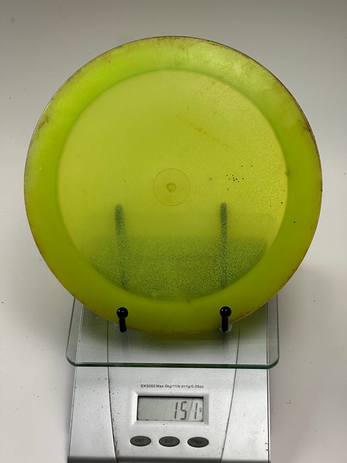 Innova Champion Boss Distance Driver – Transparent Yellow w/ Yellow Rim (Used)
