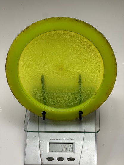 Innova Champion Boss Distance Driver – Transparent Yellow w/ Yellow Rim (Used)