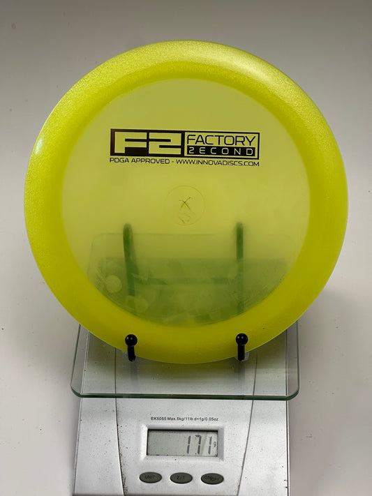 Innova Champion F2 Boss (Factory Second) Transparent Yellow Distance Driver
