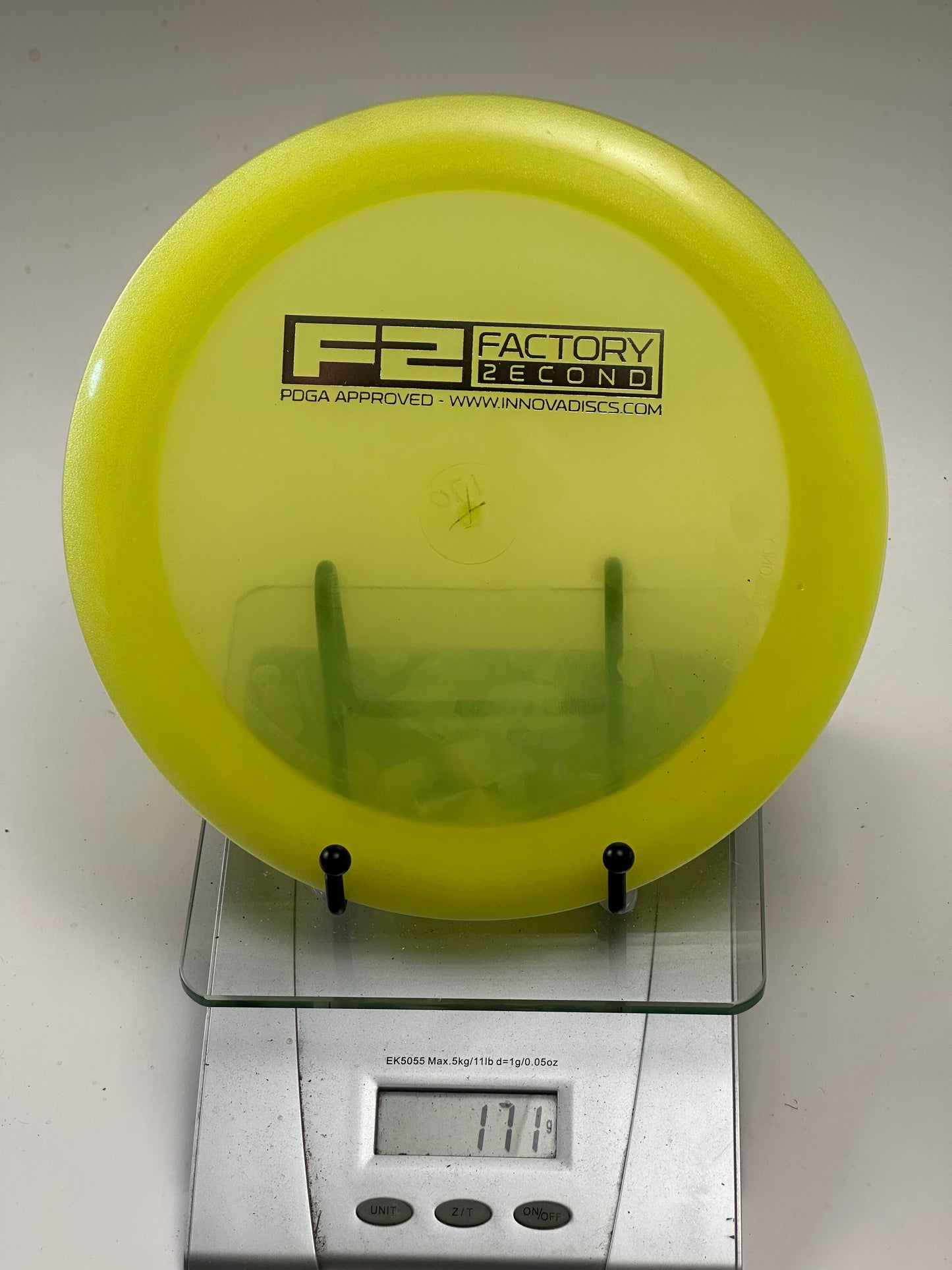 Innova Boss Champion F2 Transparent Yellow 171g