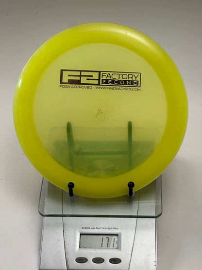 Innova Boss (F2) Champion Distance Driver - Transparent Yellow
