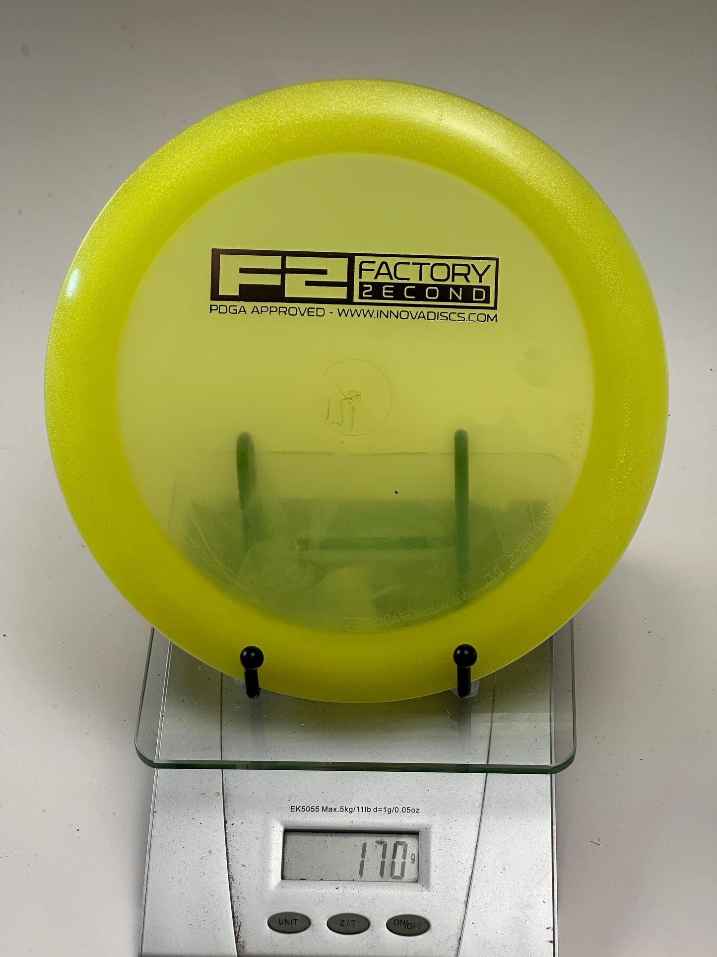 Innova Boss Champion F2 (Factory Second) – Transparent Yellow Rim