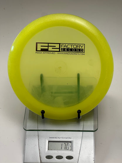 Innova Boss Champion F2 (Factory Second) – Transparent Yellow Rim