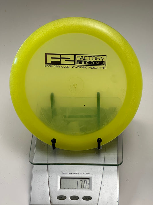 Innova Boss Champion F2 (Factory Second) – Transparent Yellow Rim