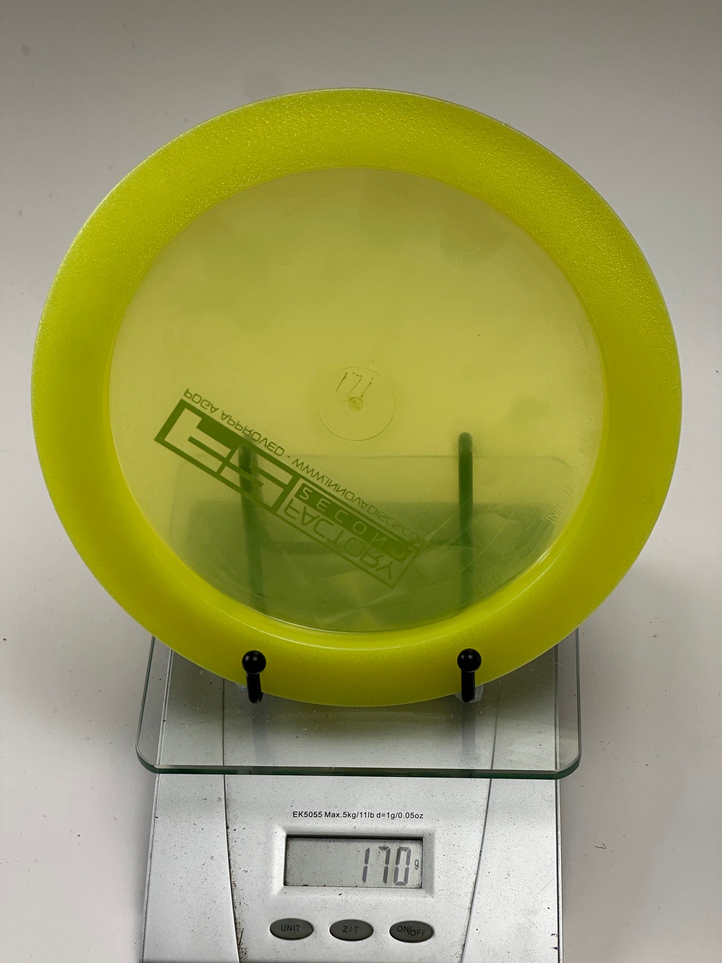 Innova Boss Champion F2 (Factory Second) – Transparent Yellow Rim