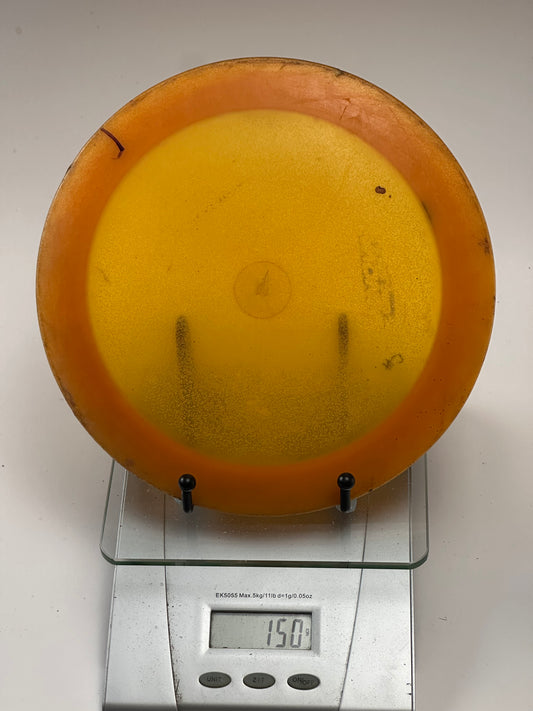 Innova Champion Boss – Transparent Yellow/Orange Rim Distance Driver (150g) Used