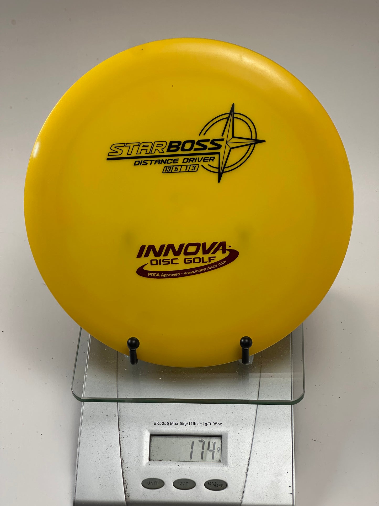 Innova Star Boss Distance Driver - Yellow (174g)