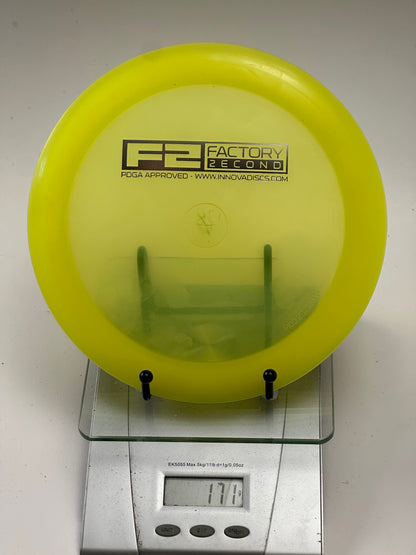 Innova Boss Champion F2 Distance Driver - Transparent Yellow Rim