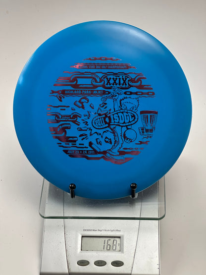 Innova Star Boss Distance Driver (Blue) 2011 Illinois State Championships Stamp