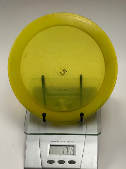 Innova Champion F2 Boss – Transparent Yellow Distance Driver (Used)