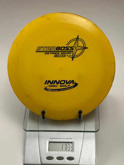 Innova Star Boss Distance Driver (Yellow, 173g) - Used