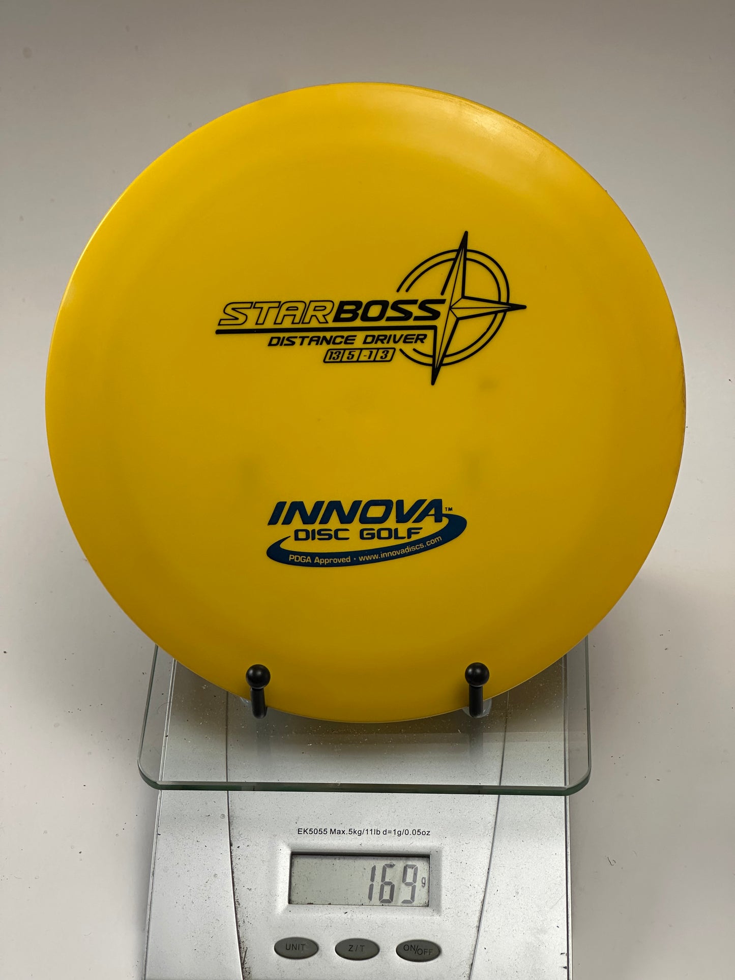 Innova Star Boss Distance Driver (Yellow) - Used