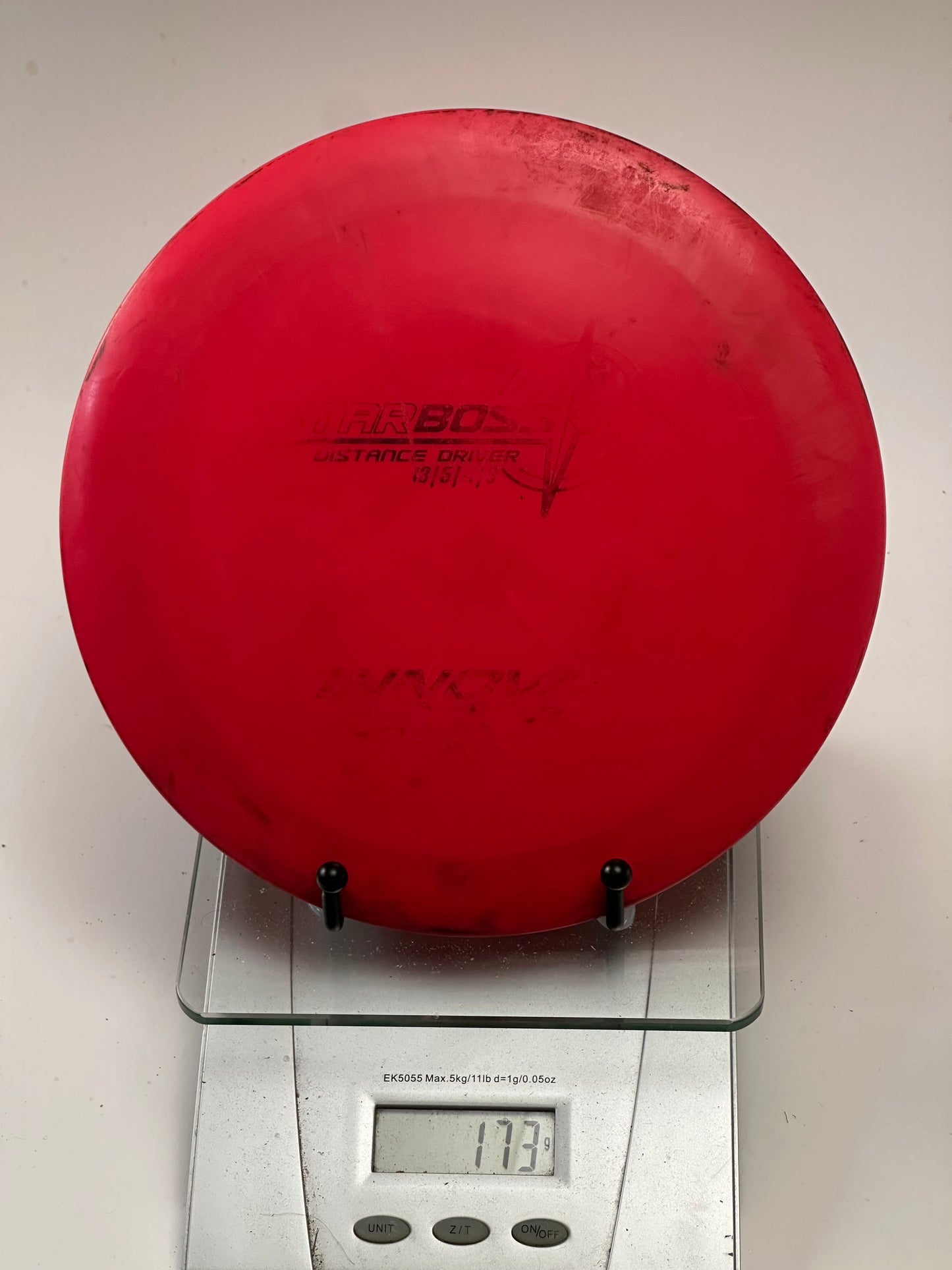 Innova Star Boss Distance Driver - Red (Used, Inked)