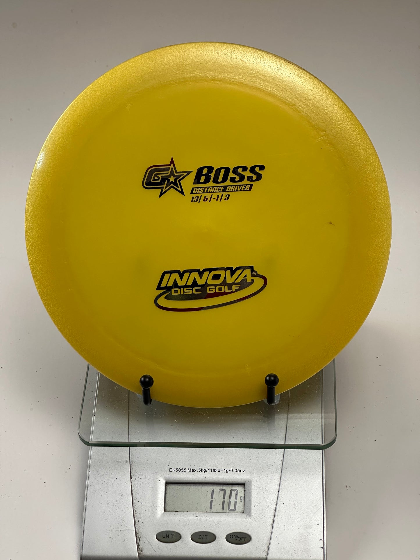 Innova GStar Boss Distance Driver (Yellow) 170g