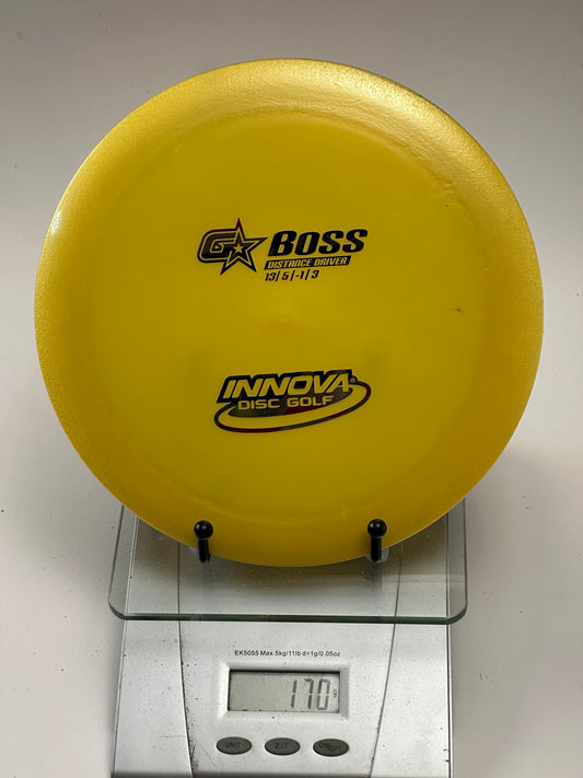 Innova GStar Boss Distance Driver (Yellow) 170g