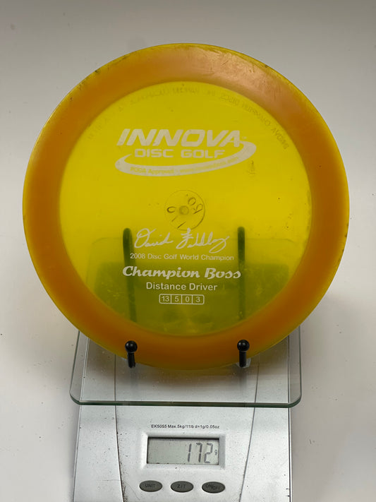 Innova Champion Boss Distance Driver (Two-Tone Yellow/Orange) 172g