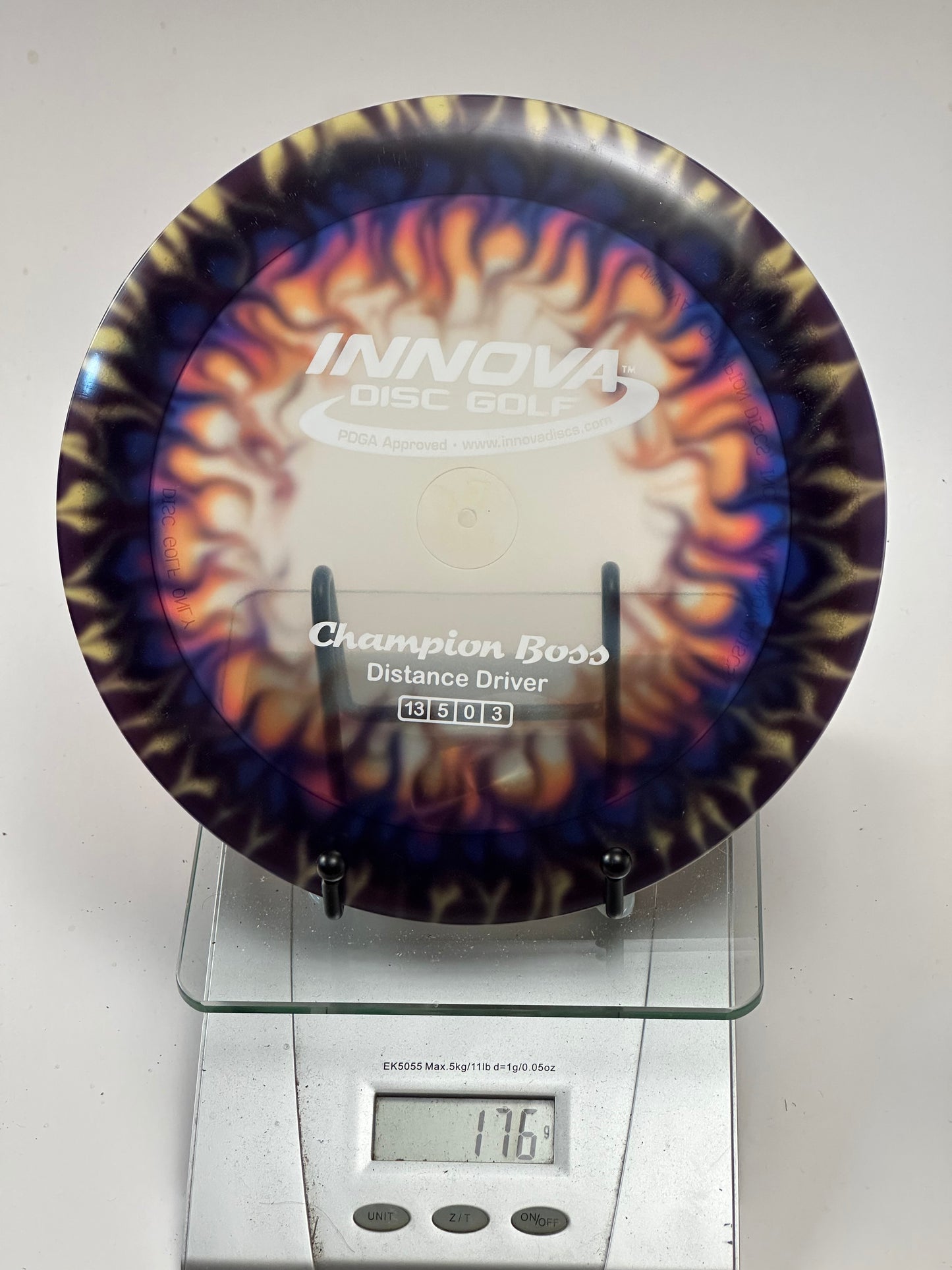 Innova Champion Boss Distance Driver (Fire Pattern) 176g
