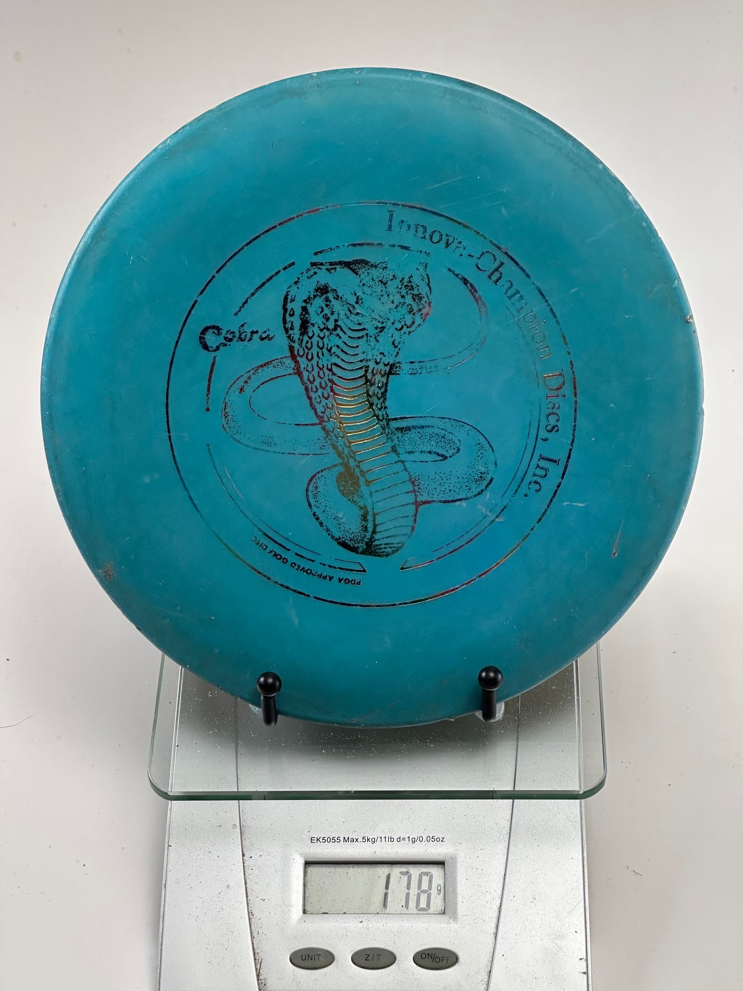 Innova Cobra DX Midrange – Teal (Vintage Snake Stamp)