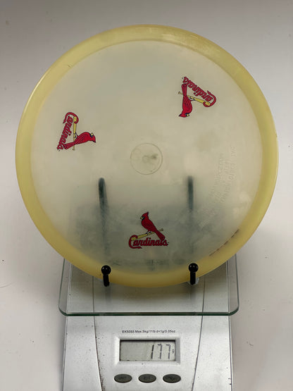 Innova Champion Cobra Midrange – Clear/Yellow w/ Cardinals Stamp
