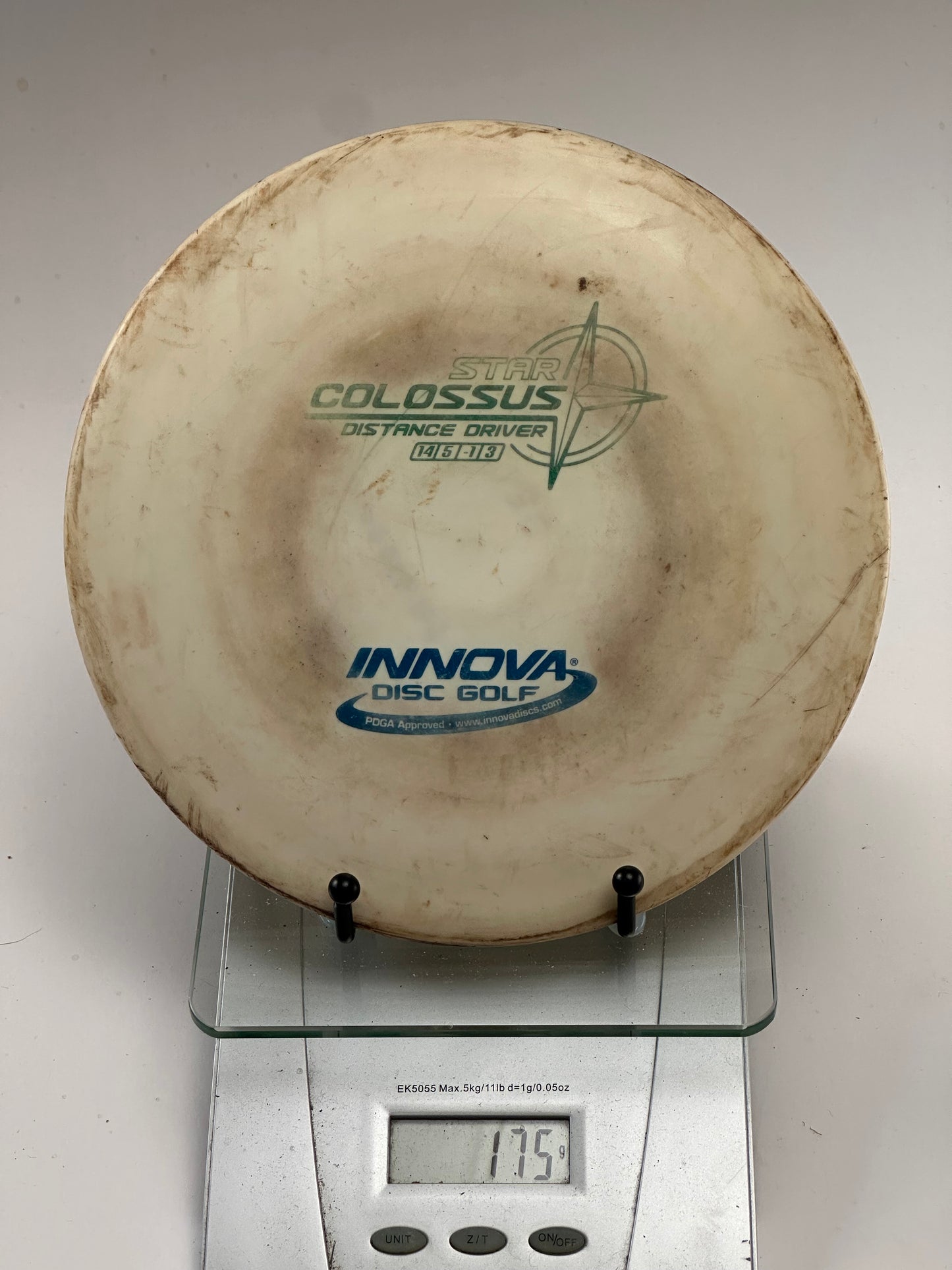 Innova Star Colossus Distance Driver (White, 175g)