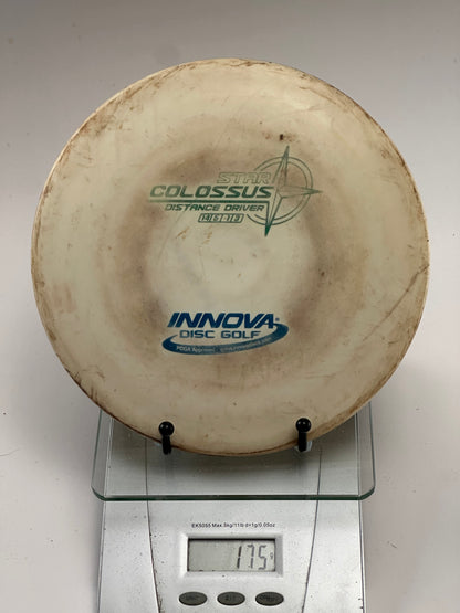 Innova Star Colossus Distance Driver (White, 175g)